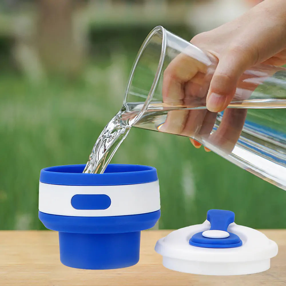 Personal Coffee Cup | Collapsible Silicone Cup