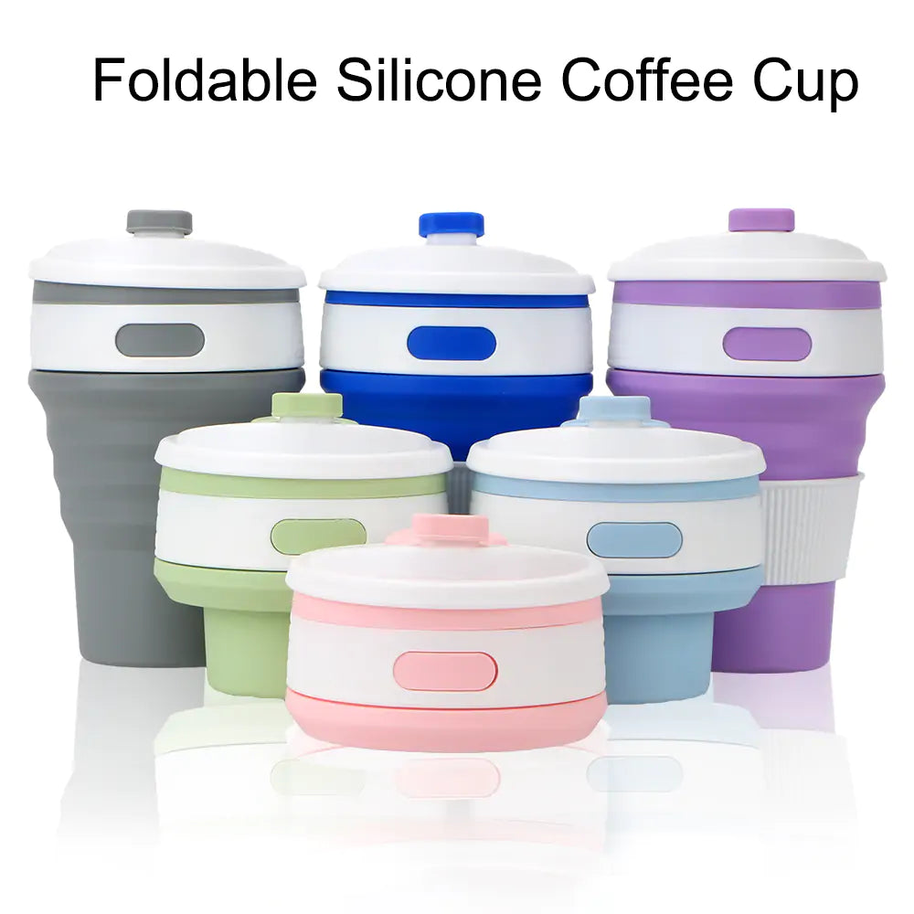 Personal Coffee Cup | Collapsible Silicone Cup