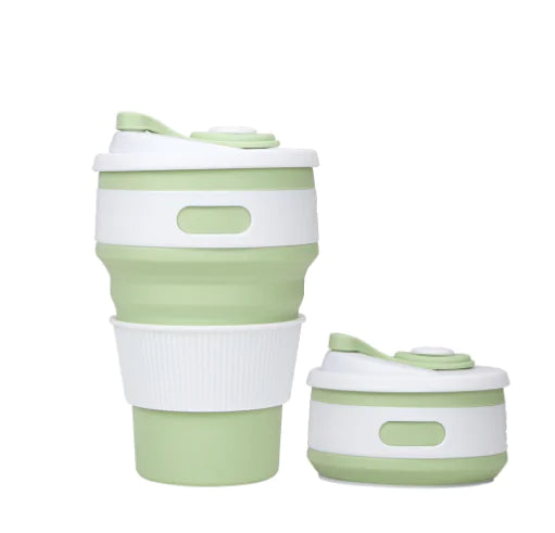 Personal Coffee Cup | Collapsible Silicone Cup