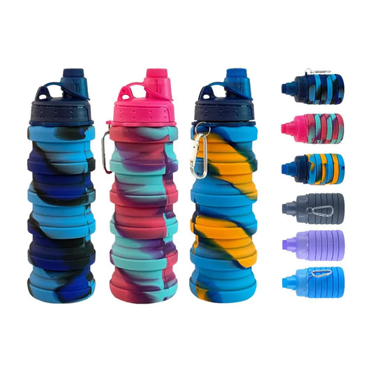 Konlongzan | 3-Pack Collapsible Water Bottles