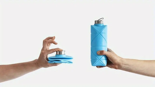 Lady's Gym | Collapsible BPA-Free Silicone Water Bottle