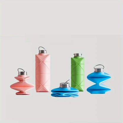Lady's Gym | Collapsible BPA-Free Silicone Water Bottle