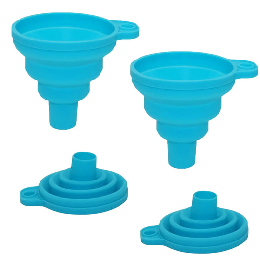 Blue Bubble Gum | Small Collapsible Funnels
