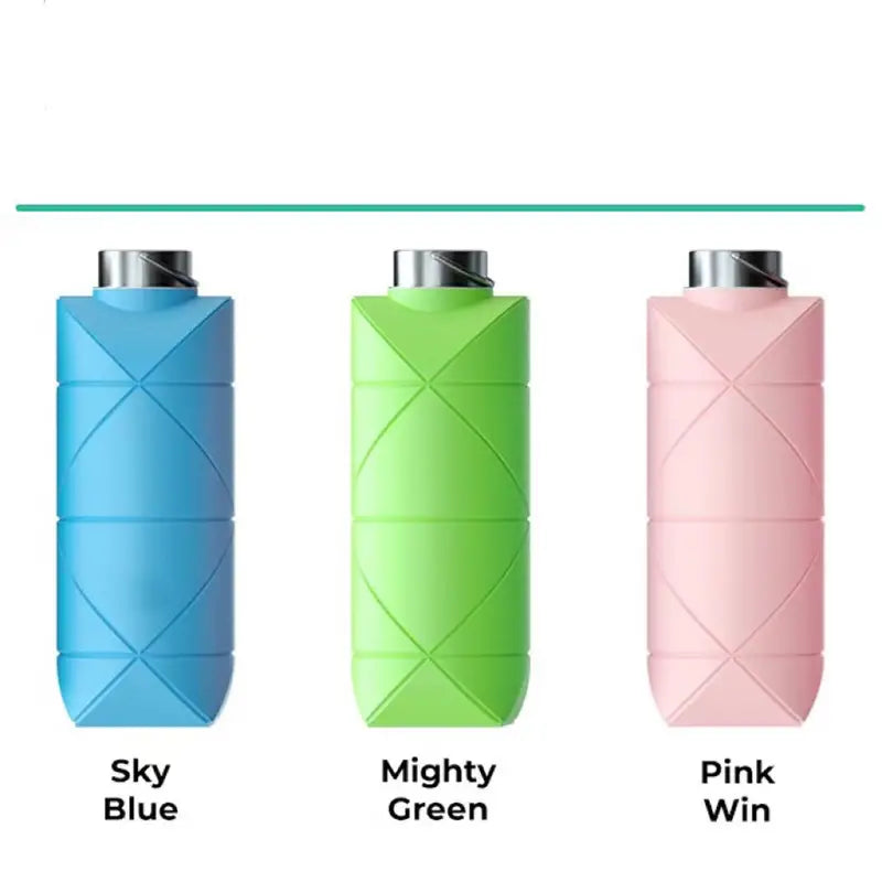 Lady's Gym | Collapsible BPA-Free Silicone Water Bottle