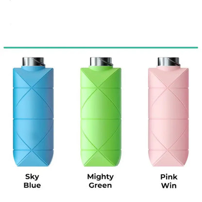 Lady's Gym | Collapsible BPA-Free Silicone Water Bottle