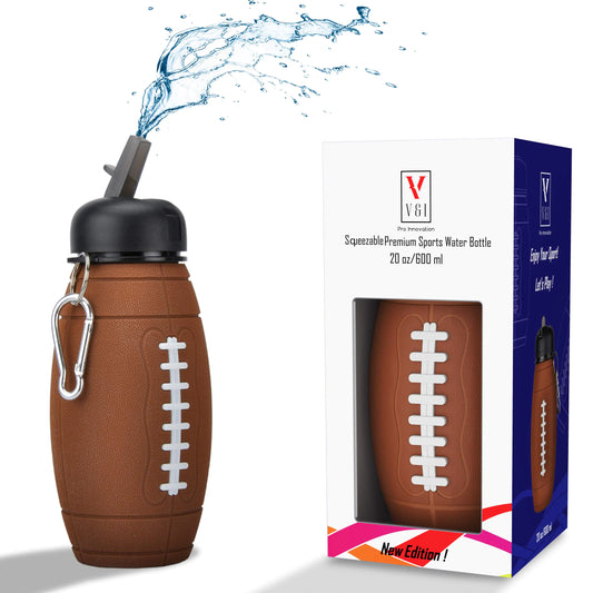 American Football | Kids Sports Collapsible Water Bottle