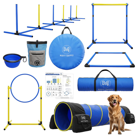 MIGHTY EQUIPPED | Dog Agility Equipment Set