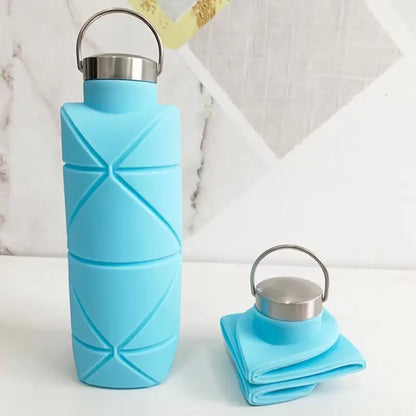 Lady's Gym | Collapsible BPA-Free Silicone Water Bottle