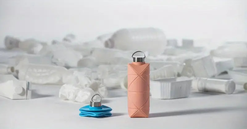 Lady's Gym | Collapsible BPA-Free Silicone Water Bottle