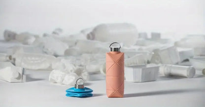 Lady's Gym | Collapsible BPA-Free Silicone Water Bottle